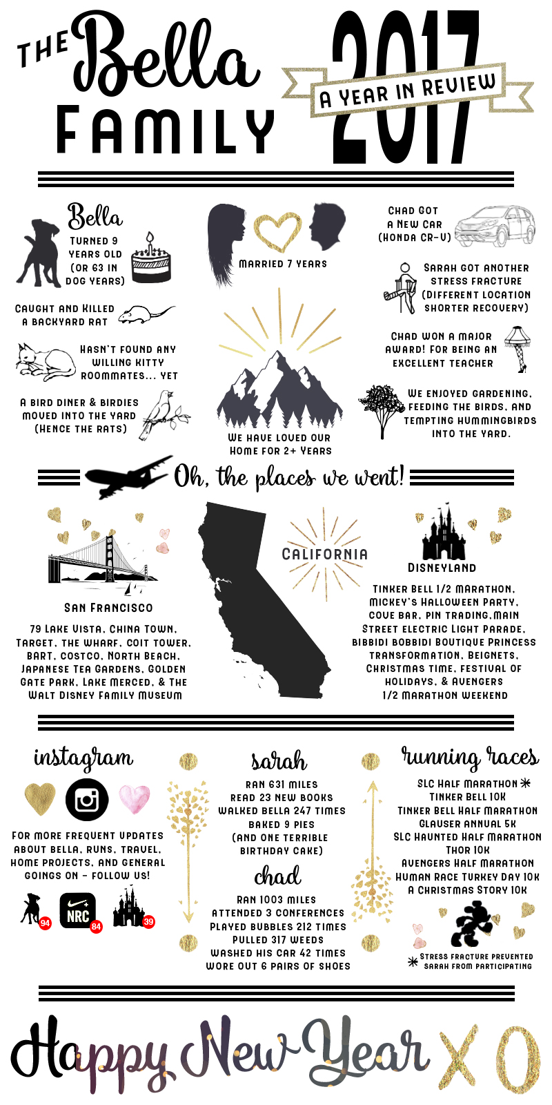 2017 Year in Review Infographic